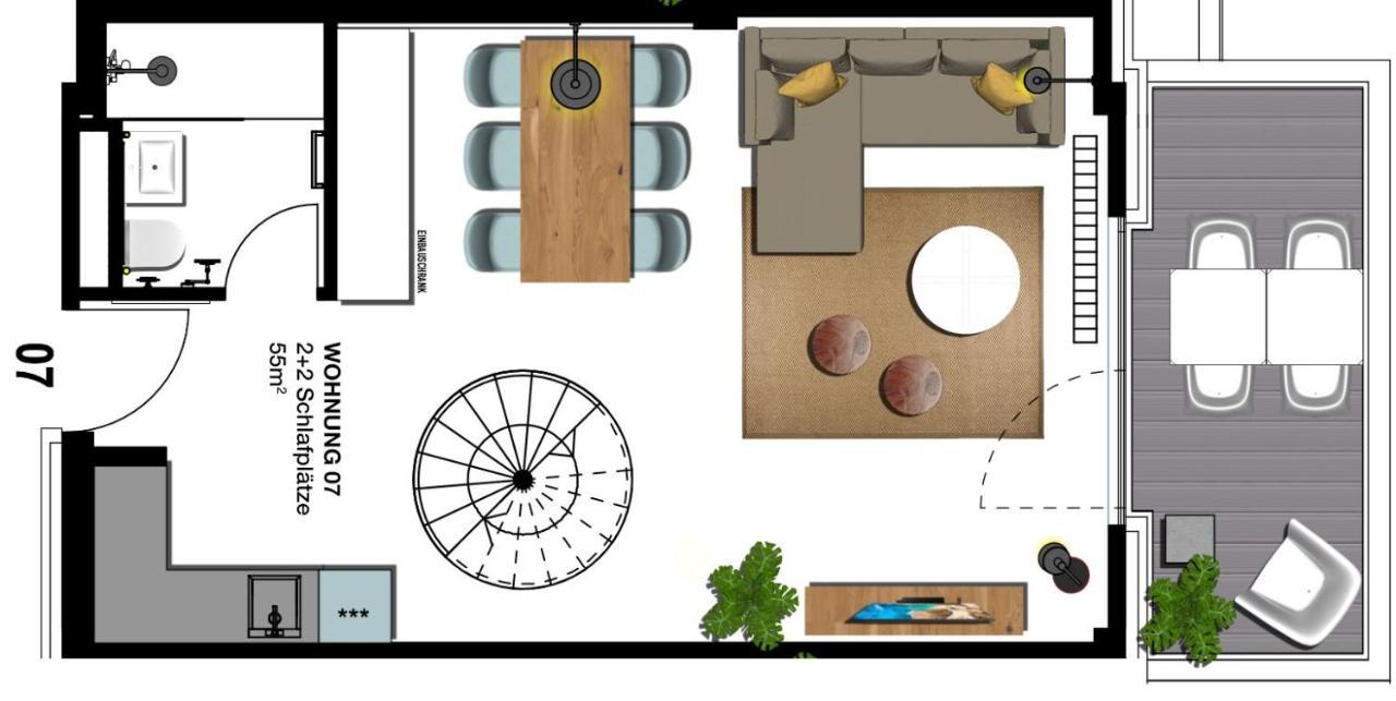 Seebruecke Heringsdorf - Appartement Mit 1 Schlafzimmer Und Balkon S7 Экстерьер фото